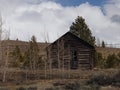 Old Boarded up Home in Leadville CO