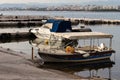 old boat athens old port seascape fishing boat city view ship