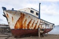 Old Boat On Beach