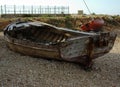 Old Boat On The Coast Royalty Free Stock Photo