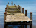 Old Boat Dock Royalty Free Stock Photo