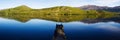 Old boat jetty, Lake Hayes, New Zealand