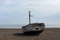 Old Boat on Aldeburgh Beach, Suffolk, UK