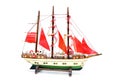 old boat toy Royalty Free Stock Photo