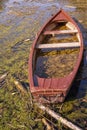 Old Boat Wreck in a water Royalty Free Stock Photo