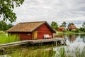 Old boathouse Royalty Free Stock Photo