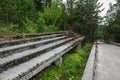 Old bobsleigh track Royalty Free Stock Photo