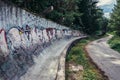 Old Bobsleigh track in Sarajevo