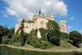 The old Bojnice castle Royalty Free Stock Photo