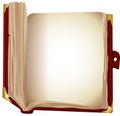 Old book brown cover Royalty Free Stock Photo