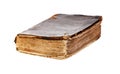 Old book with brown cover Royalty Free Stock Photo