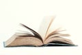 Old book fanned open Royalty Free Stock Photo
