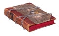 Old book protected with chain and padlock Royalty Free Stock Photo