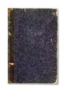 Old book with purple and black cover
