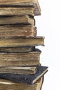 Old Book stack Royalty Free Stock Photo