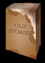 Old book stories Royalty Free Stock Photo