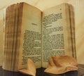 old book on table 2020 Royalty Free Stock Photo