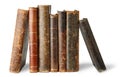 Isolated old books Royalty Free Stock Photo