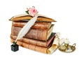 Old books Royalty Free Stock Photo