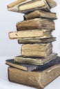 Stack vintage book Royalty Free Stock Photo