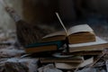 Old books, books for witches Royalty Free Stock Photo