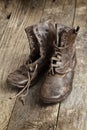 Old boots Royalty Free Stock Photo