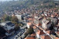 Panoramic view to old town TeÃÂ¡anj Royalty Free Stock Photo