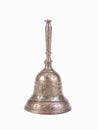 Old Brass Bell, upright Royalty Free Stock Photo