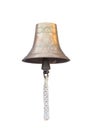 Old brass bell Royalty Free Stock Photo