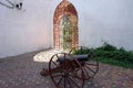 Old brass cannon in Morocco Royalty Free Stock Photo