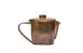 Old Brass kettle Royalty Free Stock Photo