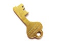 Old Brass Key Royalty Free Stock Photo