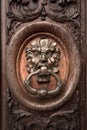 Old brass knocker