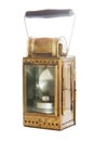 Old brass lantern Royalty Free Stock Photo