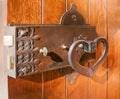 Old Brass Lock