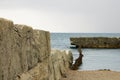 Old breakwater Royalty Free Stock Photo