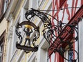 Brewery sign in Trier