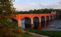 Old brick bridge