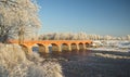 Old brick bridge