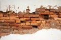 Old brick broken Royalty Free Stock Photo