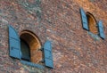 Old brick building in Dumbo, Brooklyn, New York City Royalty Free Stock Photo