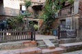 Old Brick Courtyard in Historic Kathmandu