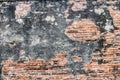 Old brick dirty walls background texture Royalty Free Stock Photo