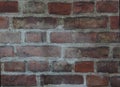 Old brick facade background Royalty Free Stock Photo