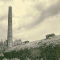 Old brick factory in Zemun Royalty Free Stock Photo