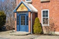 Old brick house entrance Royalty Free Stock Photo