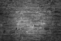 Old brick wall as background, texture or pattern. Dark red and orange brick wall. Poster or cover. Royalty Free Stock Photo