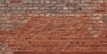 Old brick wall as texture Royalty Free Stock Photo