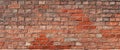 Old brick wall as texture