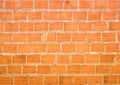 Old brick wall background colorful stone material retro structure.